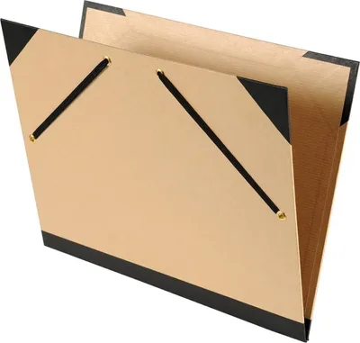 Obrázek produktu pro Canson Illustration Portfolio Tendance 2 Elastic Closures Skicář 45 x 32 cm Kraft