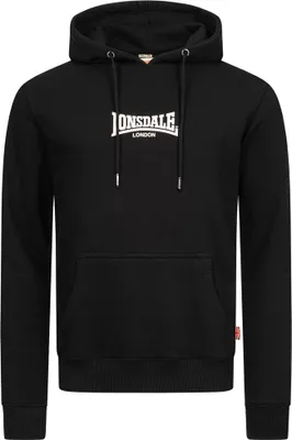 Obrázek produktu pro Pánská mikina s kapucí slim fit BEETHAM Black S Lonsdale