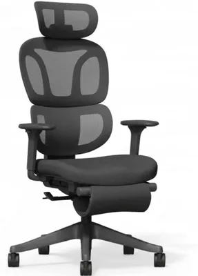 Obrázok produktu pre Ergonomická kancelárska stolička BS5BB-M2, nosnosť 136 kg, čierna farba