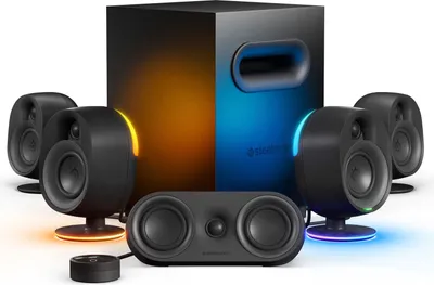Produktbild von SteelSeries Arena 9 Gaming-Lautsprecher 5.1 RGB