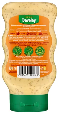 Zdjęcie produktu dla Develey Polska Sos Samurai - Food Trip 300 ml