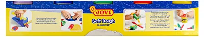 Produktbild von Jovi Soft Dough BLANDIVER Knetmasse 5er Schachtel, farbig sortiert