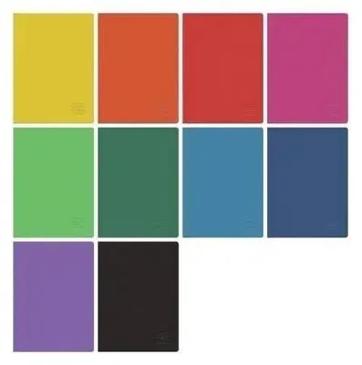 Produktbild von Notizbuch A5/60 Seiten, glatt, Rainbow (5 Stück) – HERLITZ