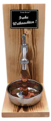 Produktbild von Frohe Weihnachten - Eiserne Reserve - Geldhahn - Geldgeschenk - Geschenk für Weihnachten - Geld verschenken