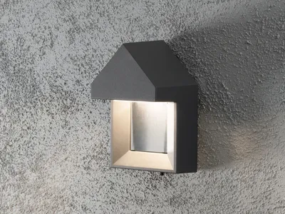 Produktbild von Konstsmide Cosenza High Power LED Wandleuchte - anthrazit lackiertes Aluminium; 7958-370