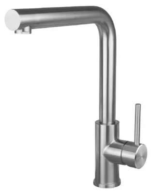 Caressi CABL003I U ECO Küchenarmatur. Edelstahl. Gesamtansicht