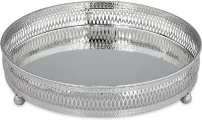 Produktbild von Galerie-Spiegeltablett rund, D 25 cm