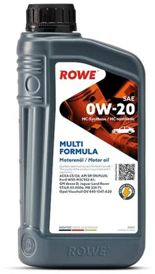 Produktbild von ROWE HIGHTEC MULTI FORMULA für 0W-20 1 Liter Motoröl Motorenöl WSS-M2C952-A1 Dexos D STJLR.03.5006 229.71 OV0401547-A20 Öl