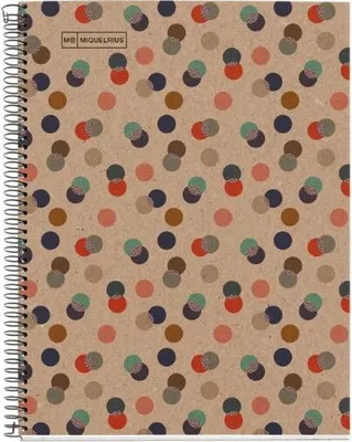 Image de MIQUELRIUS A615699 MIQUELRIUS Collegeblock Eco Desgin 1 kariert DIN A5 Innenrand