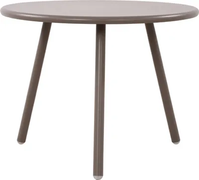 Imagen del producto de Mesa auxiliar Minot - 45 x 60 cm de diámetro - Color taupe