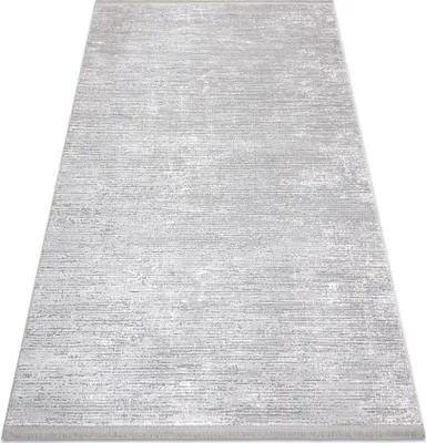 Zdjęcie produktu dla Dywan TULS nowoczesny, strukturalny, frędzle 51248 szary 120x170 cm