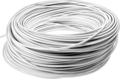 Produktbild von Kabel | 1-Adrig | H05V-K | 1x0,75mm² | Weiß | Meterware