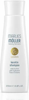 Produktbild von Marlies Möller Keratin shampoo, 200 ml, Shampoo, Professionell, Frauen, Alle Haare, Alle Farben