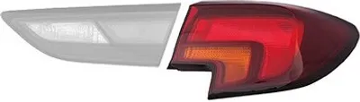 Produktbild von VAN WEZEL Rückleuchte Heckleuchte Rechts Äusserer für OPEL Astra K Schrägheck (B16)