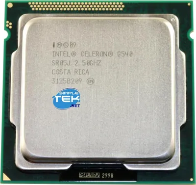 Immagine prodotto di Processore Intel Celeron G540 2.50ghz Sr05j Socket Lga1155 Lga 1155 Cpu