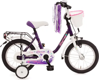 Produktbild von 14" Kinderfahrrad "EMPRESS" lila/weiß - mit tiefen Einstieg – Bachtenkirch