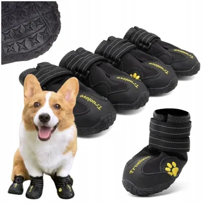 Produktbild von Truelove TLS3961 Wasserdichte Hundeschuhe Trekking Pfotenschutz