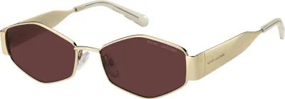 Produktbild von Marc Jacobs MARC 496/SHINY Gold burgundy 55/17/145 Damen Sonnenbrillen