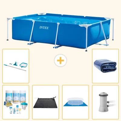 Immagine prodotto di Piscina fuori terra rettangolare - 300x200x75 cm - 7 pezzi - Modello S20051