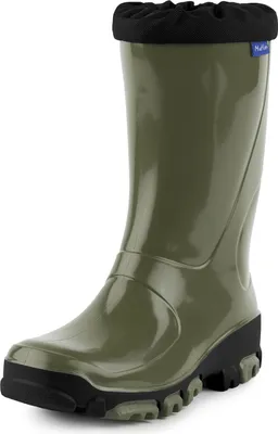 Produktbild von Ladeheid Kinder Mädchen Jungen Gummistiefel Regenschuhe LARB015 (Khaki, 23)