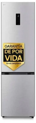 Produktbild von LG GBBS727CMB, 375 l, T, 10 kg/24h, C, Fresh Zone Fach, Silber