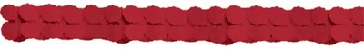 Produktbild von amscan Papiergirlande rot 365cm