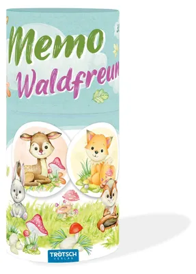 Produktbild von Trötsch Memo Spiel Waldfreunde
