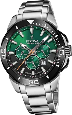 Produktbild von Festina Edelstahl Herren Uhr Armbanduhr silber Sport D2UF20641/B