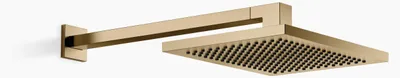 Produktbild von Dornbracht Regenbrause mit Wandanbindung, Ausladung 450mm, flowReduce, Durchfluss 12 l/min, 28764980-39