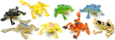 Produktbild von 7x Set Frosch Aufstellfiguren Tierfigur Miniblings Frösche Kröte nichteinfärbig