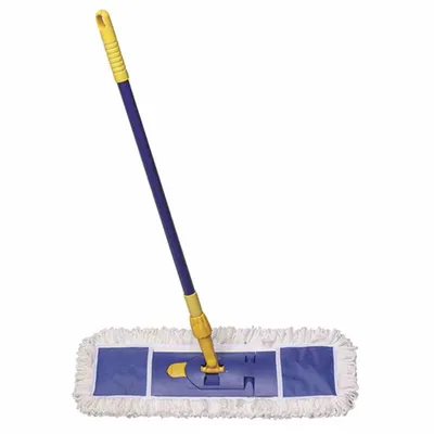 Produktbild von BÜMAG 539-5 Bodenreinigungsset 50cm mit Stiel 1,30m, weiß/blau, 3-teilig (1 Set)