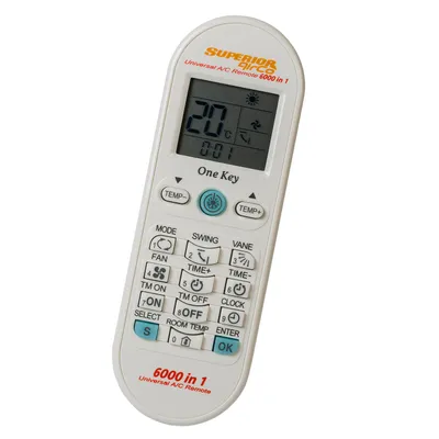 Zdjęcie produktu dla Superior AirCo 6000, Klimatyzacja, Podczerwień, Naciśnij przyciski, Wbudowany wyświetlacz, Biały