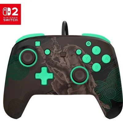 Immagine prodotto di Controller da gioco Nintendo Switch 2 TURTLE BEACH Rematch, versione cablata - The Legend of Zelda
