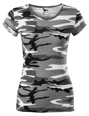 Image de Malfini - T-shirt « Pure » pour femmes PP10188 (XS) (blanc/noir/gris)