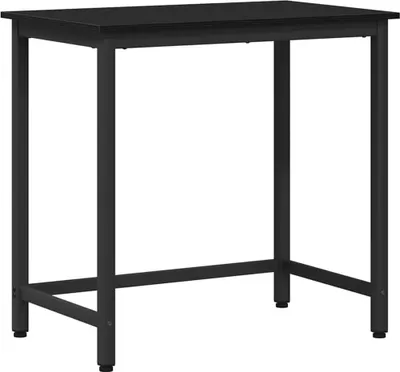 Produktbild von Tisch Schwarz Eichen-Optik 100 x 50 x 76,5 cm