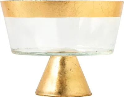 Produktbild von H&H Glas-Goglie-Tasse mit Goldrand