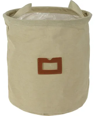 Obrázok produktu pre Textilný košík s okienkom a rukoväťou, Ø 24 cm