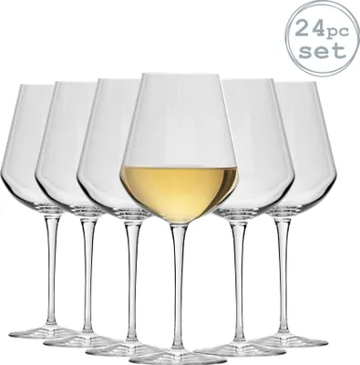 Produktbild von Bormioli Rocco Inalto Uno Kleine Weingläser Set - 380ml - Packung mit 24