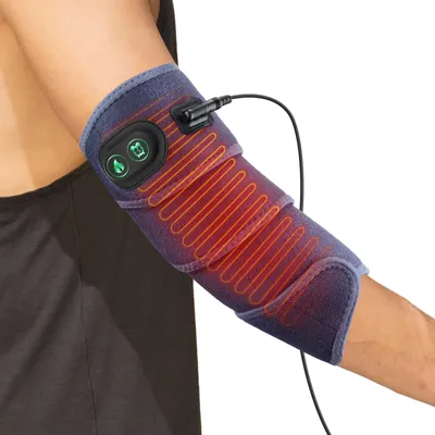 Produktbild von Vielseitiges Heizkissen für Arm, Ellbogen, Handgelenk, Bein, Bauch, mit 3 Zeiteinstellungen, 4 Heizstufen, 78 Zoll langem Kabel