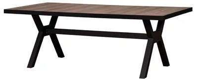Produktbild von deVries Tisch Montana 200 x 100 cm - Tischplatte Keramik oak