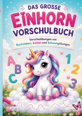 Produktbild von Mein großes Einhorn-Vorschulbuch