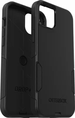 Produktbild von OtterBox Commuter Hülle für Apple iPhone 15 Plus, iPhone 14 Plus Smartphone - Schwarz - 1 - Sturzsicher, Stoßfest, Abriebfest, Kratzfest, Stoßdämpfend, Staubfest, Schmutzabweisend - Polycarbonat, Synthetischer Gummi