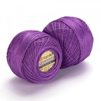 Zdjęcie produktu dla Yarn Art Canarias 6309 Purple Przędza szydełkowa