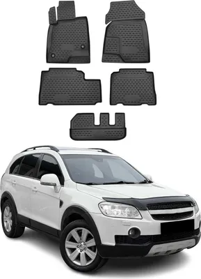 Zdjęcie produktu dla 2006-2017 Chevrolet Captiva dywaniki gumowe czarne 5 szt