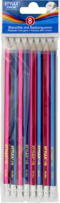 Produktbild von Stylex 42021, HB, Blau, Hexagonal, Schule, 8 Stück(e)