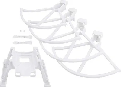 Image de Kit de train d'atterrissage léger - Jambe de train d'atterrissage repliable, support de protection des pieds pour le drone Hubsan Zino H117S