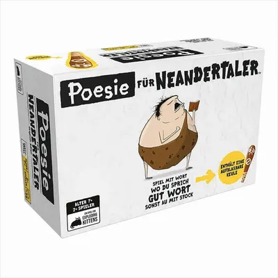 Produktbild von Asmodee Poesie für Neandertaler 0 0 STK