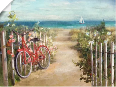 Produktbild von ARTland Poster Sommerfahrt Größe: 40x30 cm