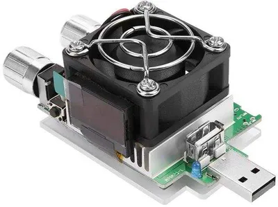 Immagine prodotto di Tester USB regolabile da 35 Watt con display LCD e funzione di verifica della batteria