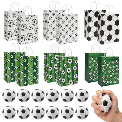 Obrázok produktu pre Mini futbalové lopty, 24 kusov, ľahké a odolné, vhodné pre deti a oslavy